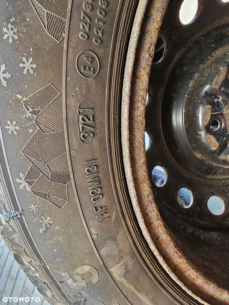 KOŁA FELGI STALOWE OPONY ZIMOWE TOYOTA AVENSIS 5x114,3 205/60/16 R 16 et39 - 12