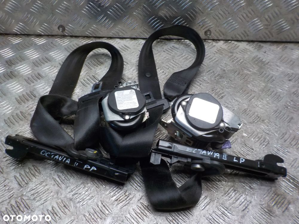 SKODA OCTAVIA II PAS BEZPIECZEŃSTWA LEWY LUB PRAWY PRZÓD 602519000 602035600 - 1