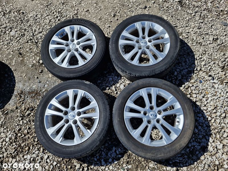 KIA CEED II FELGI ALUMINIOWE 5X114,3 16 CALI 52910-A2270 KOŁA HYUNDAI  ET50 6.5JX16 - 1