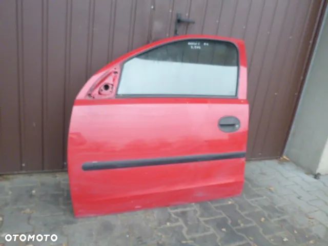 DRZWI LEWY PRZÓD LEWE PRZEDNIE KOMPLETNE OPEL CORSA C Z573 - 7