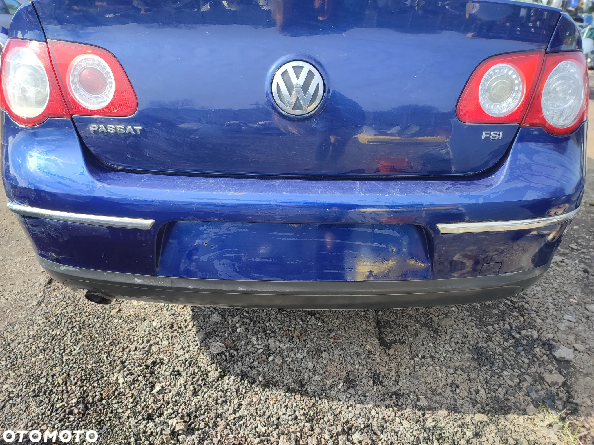 VW Passat B6 Sedan zderzak tył tylny kolor LD5Q - 4