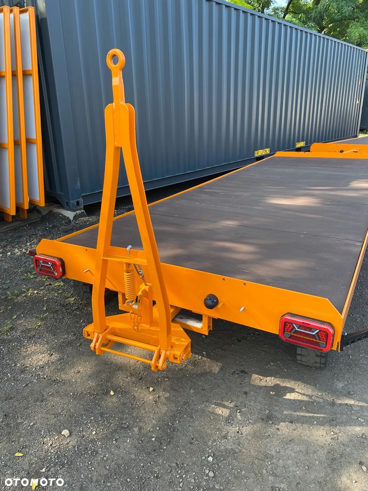 Ackermann KAMPA niemiecka przyczepa przemysłowa udźwig 5 ton 190x550cm dach + plandeka firanka, jak NOWA pociąg transportowy z 2 przyczep - 14