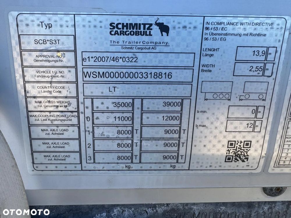 Schmitz Cargobull Firanka VARIOS standard / mega - 22