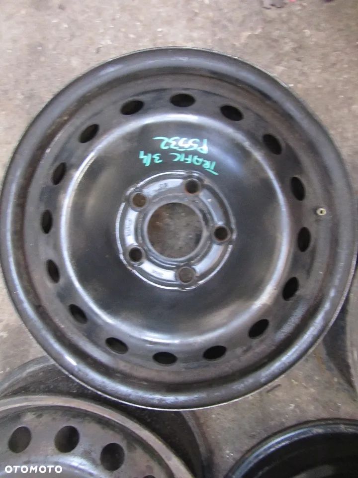 Felga Stalowa x4  Renault Trafic-Vivaro - 4