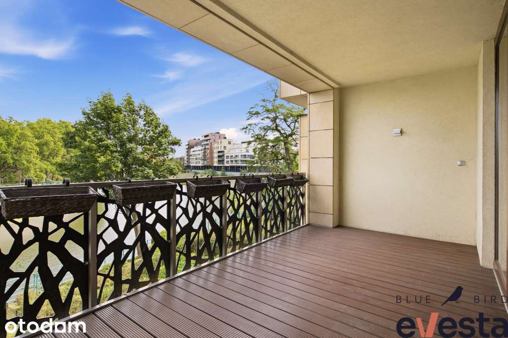 Wyjątkowy apartament nad Odrą | Taras | 3 pokoje