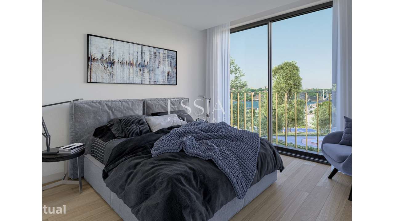 Apartamento T3 com Varanda e Vista Rio no Marina Douro - Grande imagem: 5/20