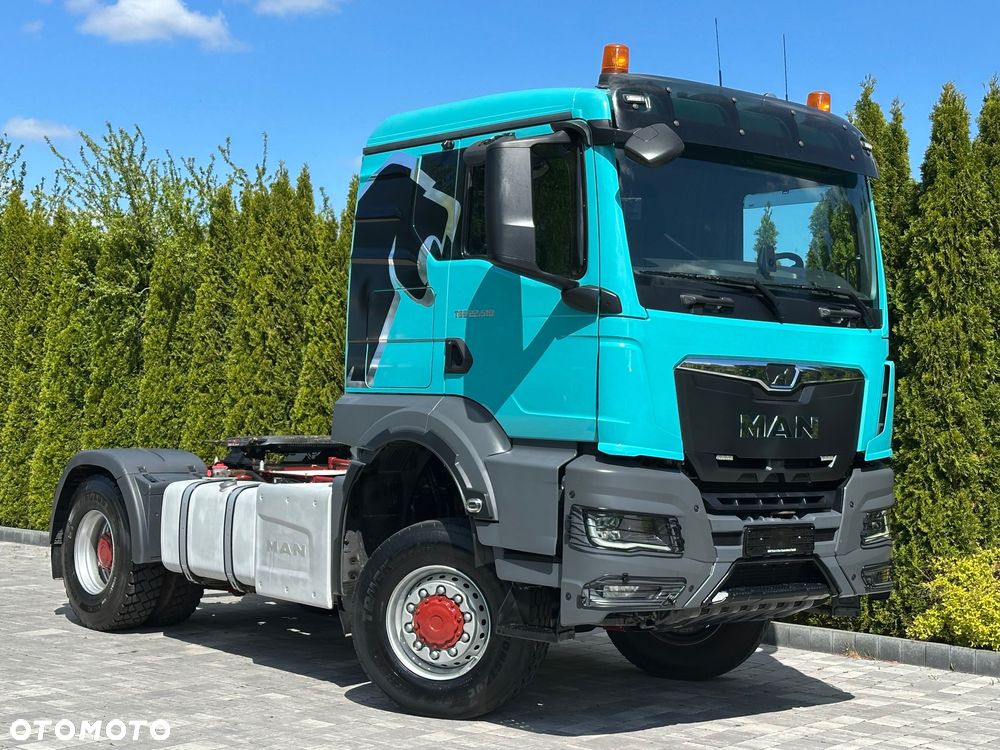 MAN / TGS / 18.510 / 4x4 / STAŁY NAPĘD + REDUKTOR  / ALLROAD / - 10
