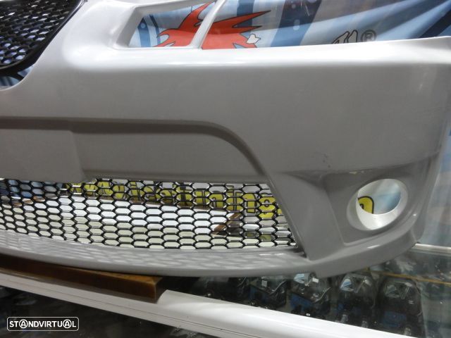Para-choques frontal Seat ibiza 6L Cupra em fibra com OU sem redes superior e inferior em favo de mel - 6
