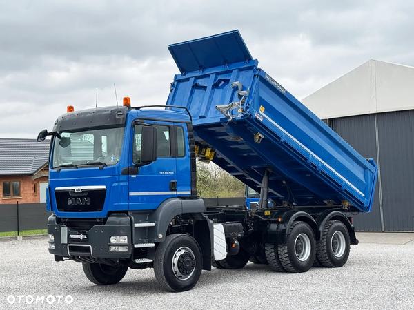 MAN TGS 26.400 / 6X6 /MANUAL/ MEILLER KIPPER 3 STRONNY/ Z NIEMIEC