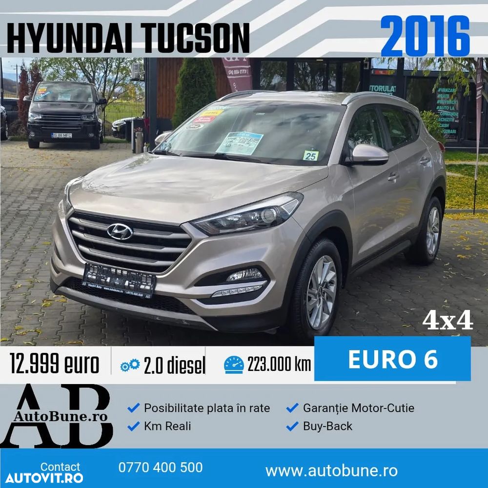 Hyundai Tucson 2.0 CRDI 4WD Automatik Advantage - 1