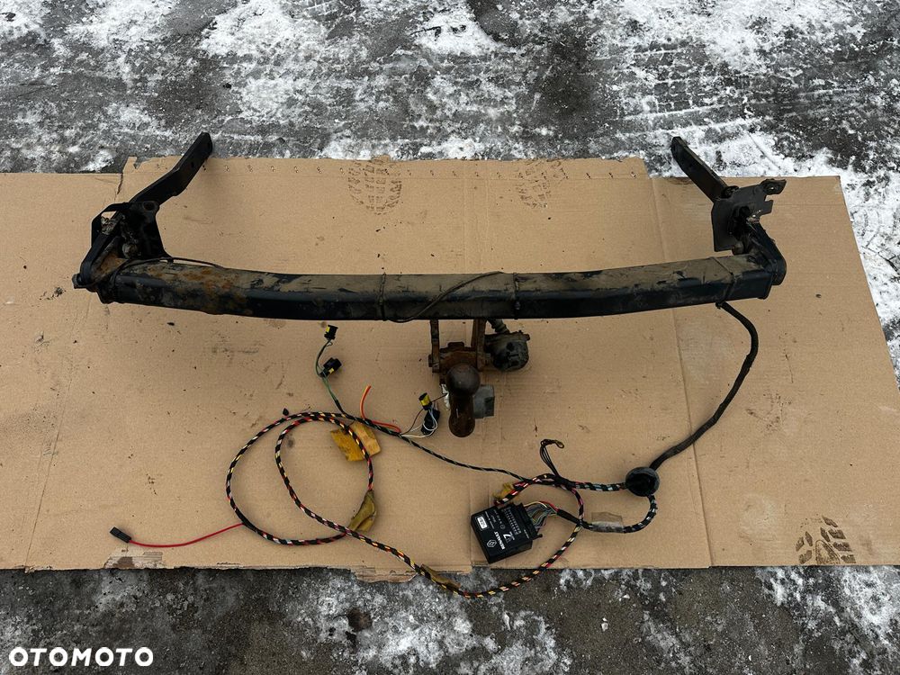 Hak Holowniczy Wypinany Moduł Wiązka Komplet Renault Scenic III Oryginał Demontaż 7711423038 - 1