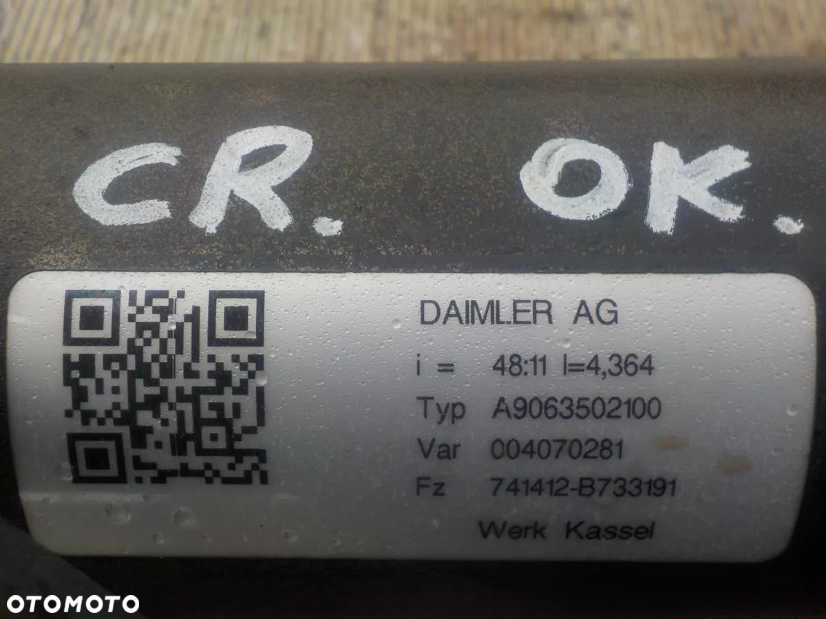 VW CRAFTER SPRINTER 906 06- DYFER MOST 48:11 - 6