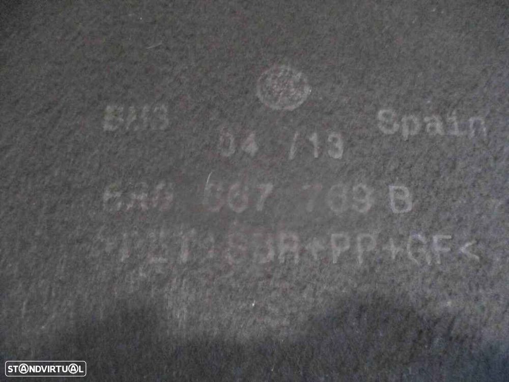 Tampo Cortina Da Mala 6R6867789B VW POLO 5 6R 2012 1.2TDI 75CV 5P CINZA - 3