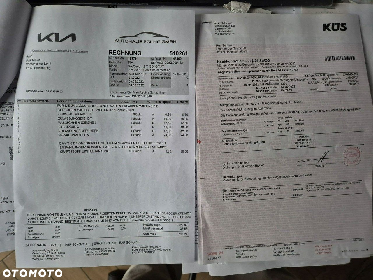 Kia ProCeed 1.6 T-GDI DCT7 OPF GT - 35
