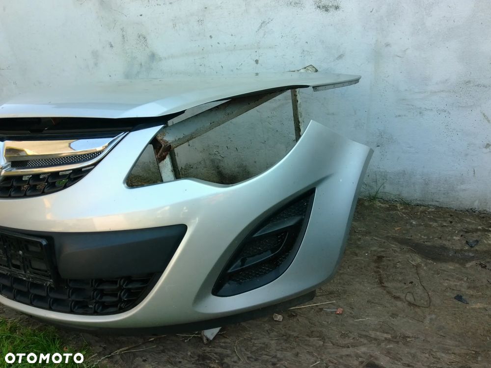 OPEL CORSA D LIFT 3D 5D 10-14 Z176 ZDERZAK PRZÓD PRZEDNI KOMPLETNY ORYGINAŁ - 2