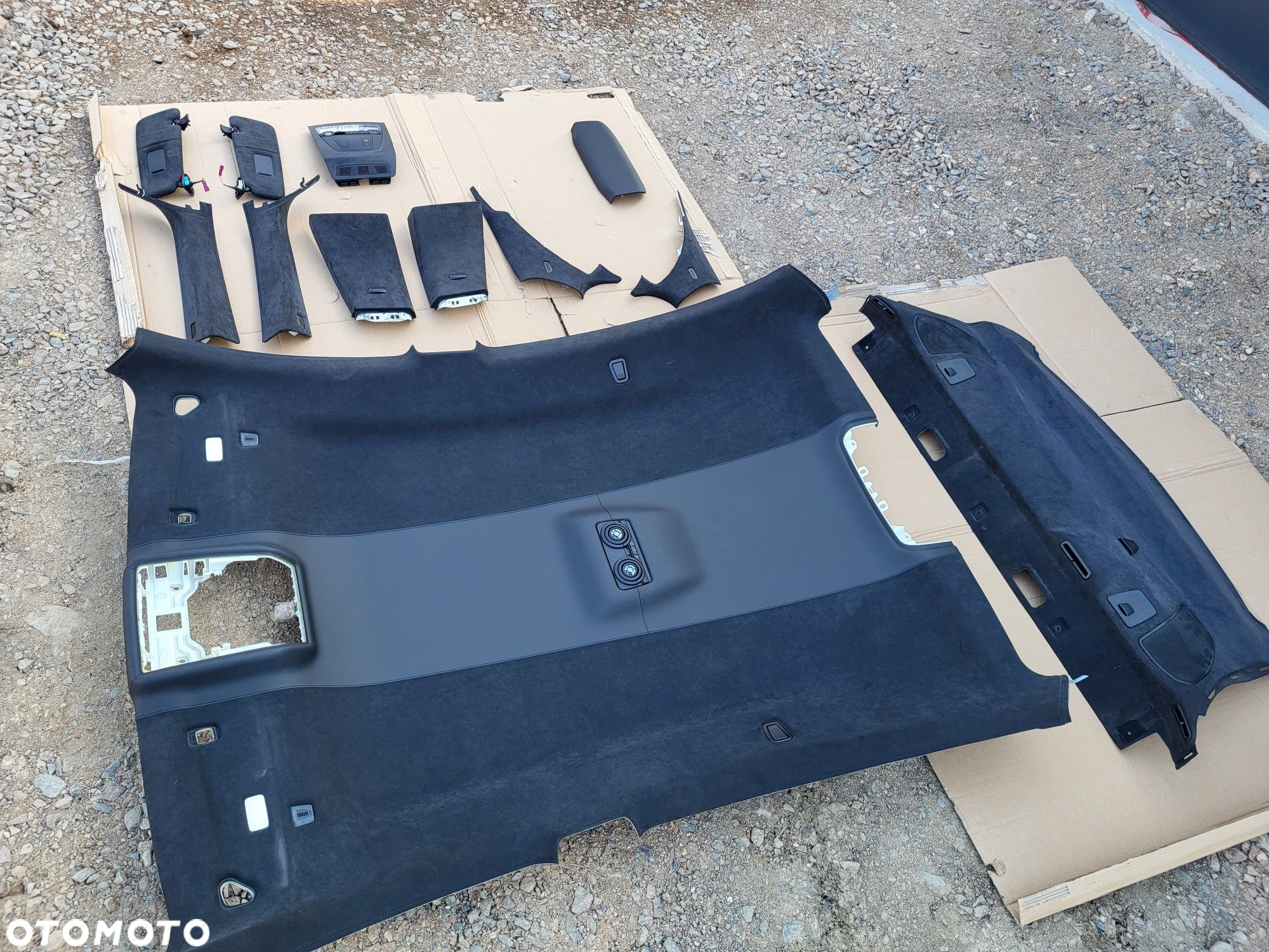 Podsufitka Alcantara bmw m6 f06 GranCoupe Półka - 8