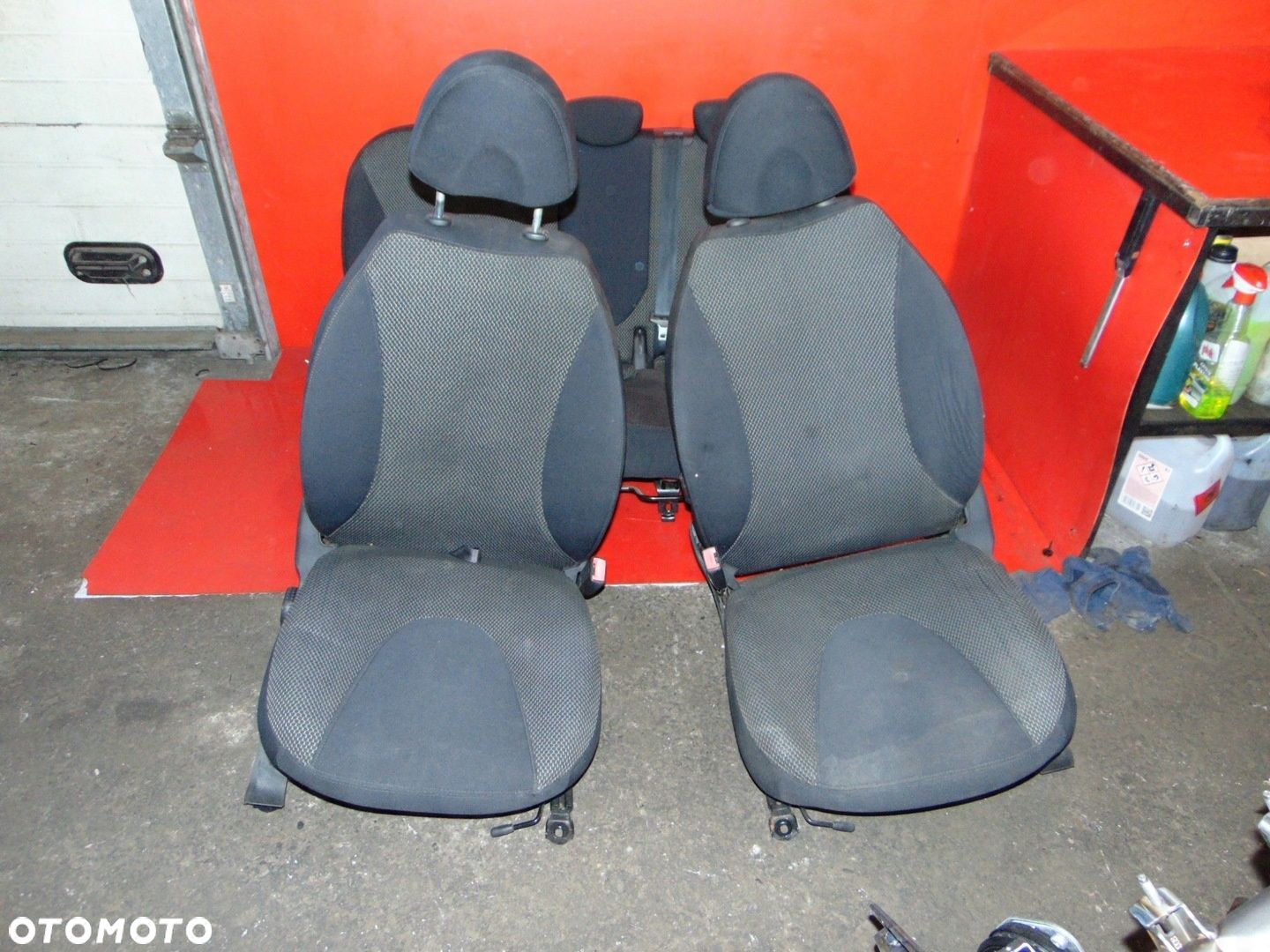 NISSAN MICRA K12 5D FOTELE PRZÓD KANAPA TYŁ KPL - 1