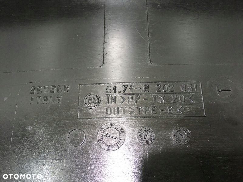 BMW 3 E46 KIEROWNICA TUNEL POWIETRZA PAS PRZEDNI 3 E46 - 4