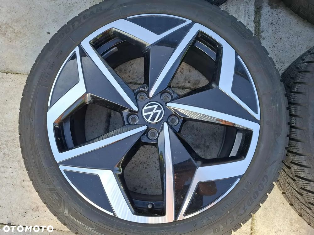 KOŁA ZIMOWE ALUMINIOWE R19 ID3 ID4 10a601025h 7,5 x19 ET50 5x112 OPONY GOODYEAR JAK NOWE - 7