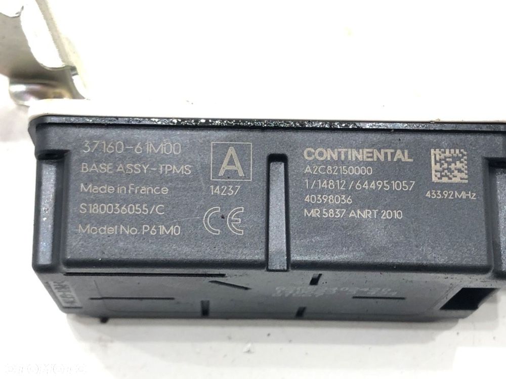 MODUŁ CIŚNIENIA OPON TPMS - 50.00 PLN - SUZUKI SX4 S-CROSS (JY) 2013 - 2022 1.6 AllGrip (AKK 416) - 4