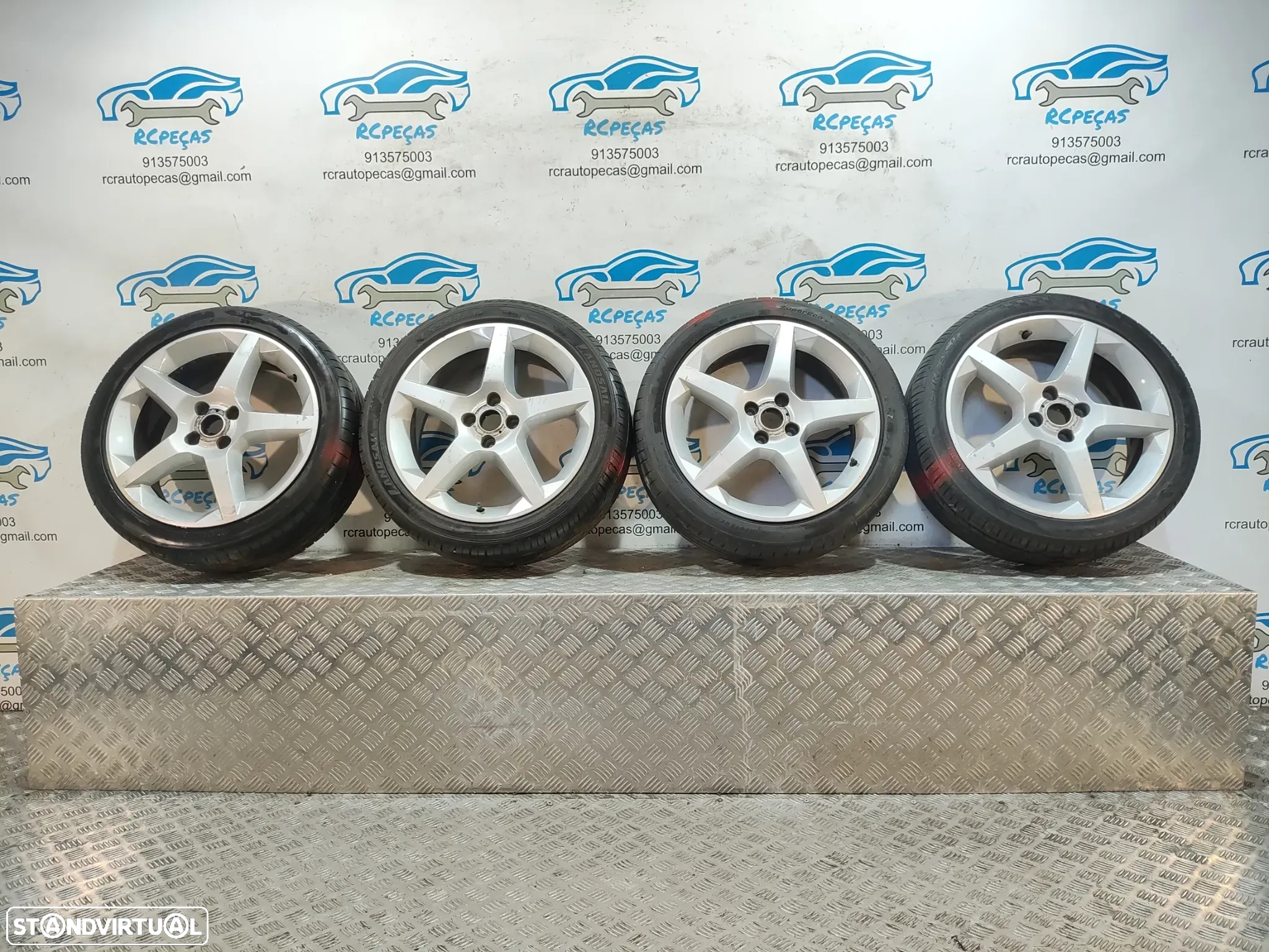 Jantes 17" Ronal | Opel - Tigra B - ORIGINAIS - 8.5J | ET41 | 5x100 - 17 Polegadas | GM13231495 | 13231495 | Jante | 5 x 100 | 205 45 17 | Pneus - 2
