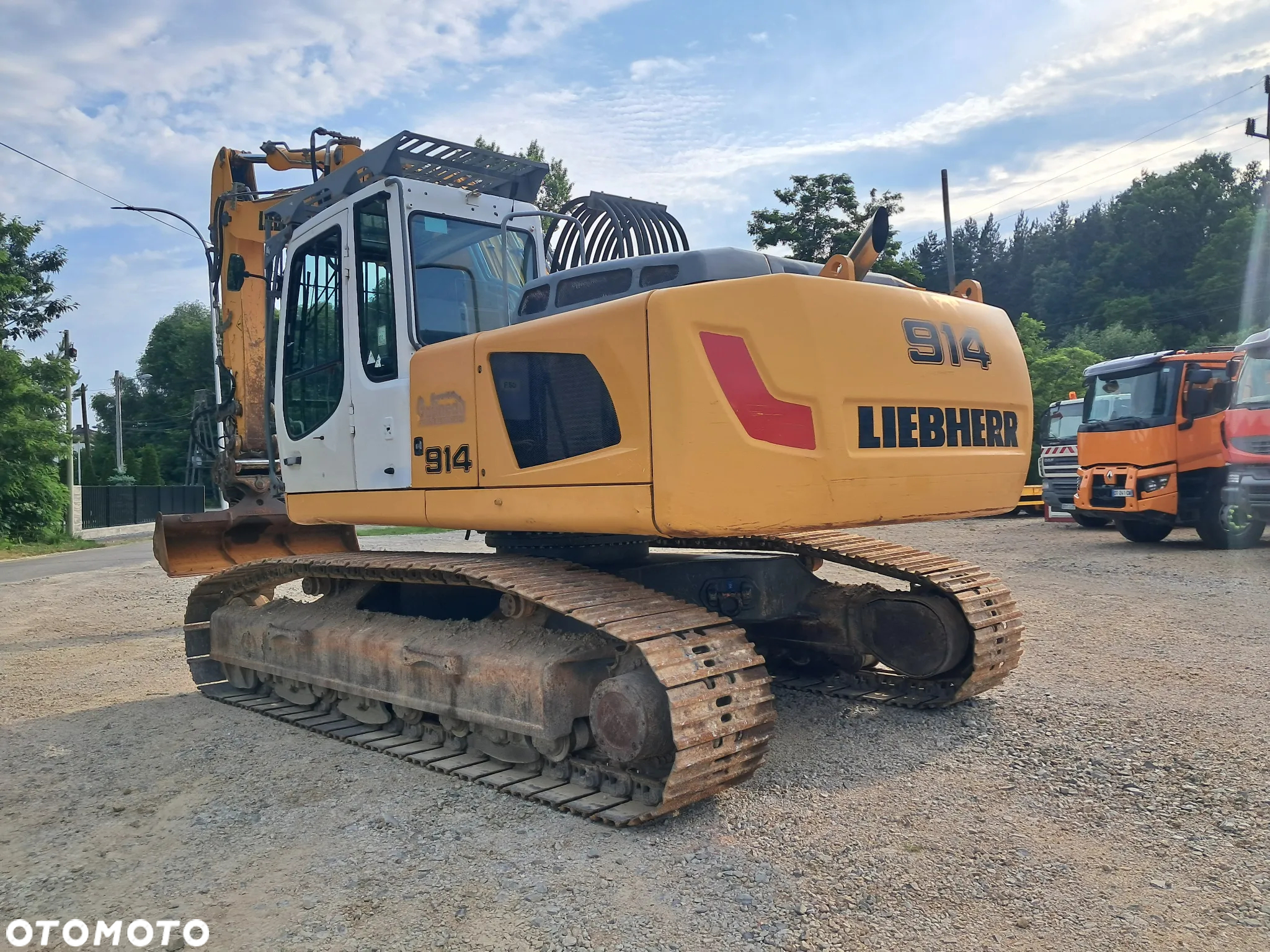 Liebherr R914C   Koparka Gąsienicowa Likufix - 8