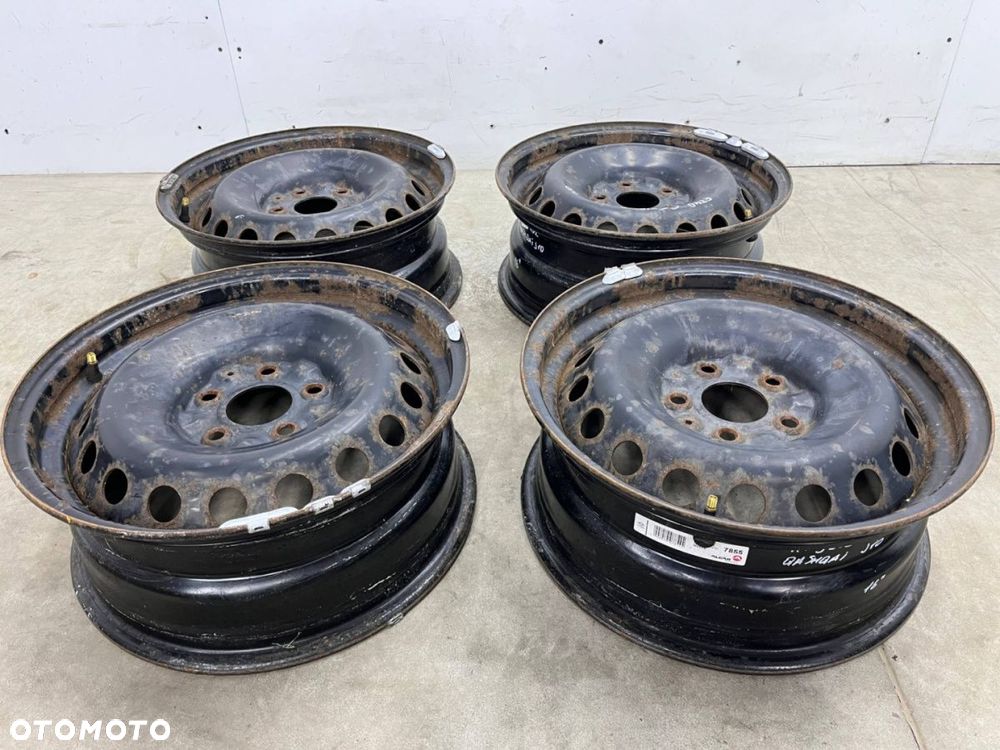 Felga Nissan Qashqai I J10 06-13r. 6,5jx16 5x114,3 ET40 felgi stalowe 16 cali Alcar 7855 KOMPLET - 2