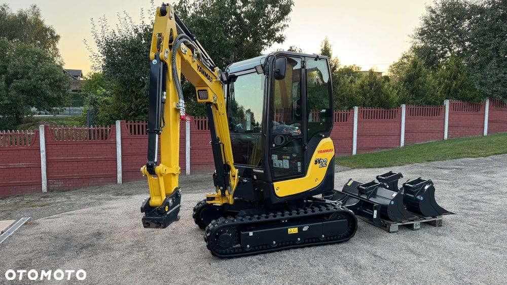 Yanmar SV22 / rok prod. 2021 / liczba godzin 42 / zakupiona w polskiej sieci dealerskiej / komplet 3 łyżek / stan idealny / - 23