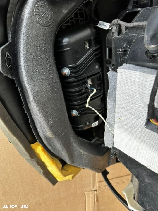 planșă bord recondiționată ( alacantara ) cu airbag pasager pentru bmw Seria 7 g11 g12 cu baza maro ( coniac ) 730d 2015 -2019 volan pe Stanga - 6