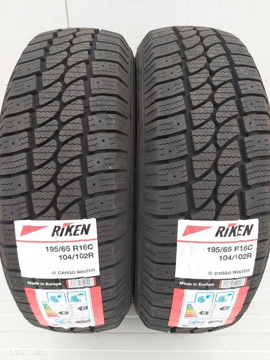 195/65 R16C, 104R, RIKEN (by Michelin), Anvelope iarna M+S - 2
