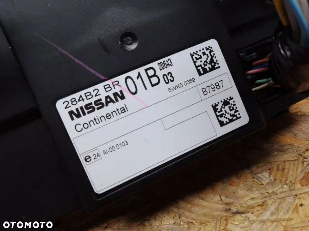 moduł komfortu sterownik nissan x-trail t31 284b2br01b - 2