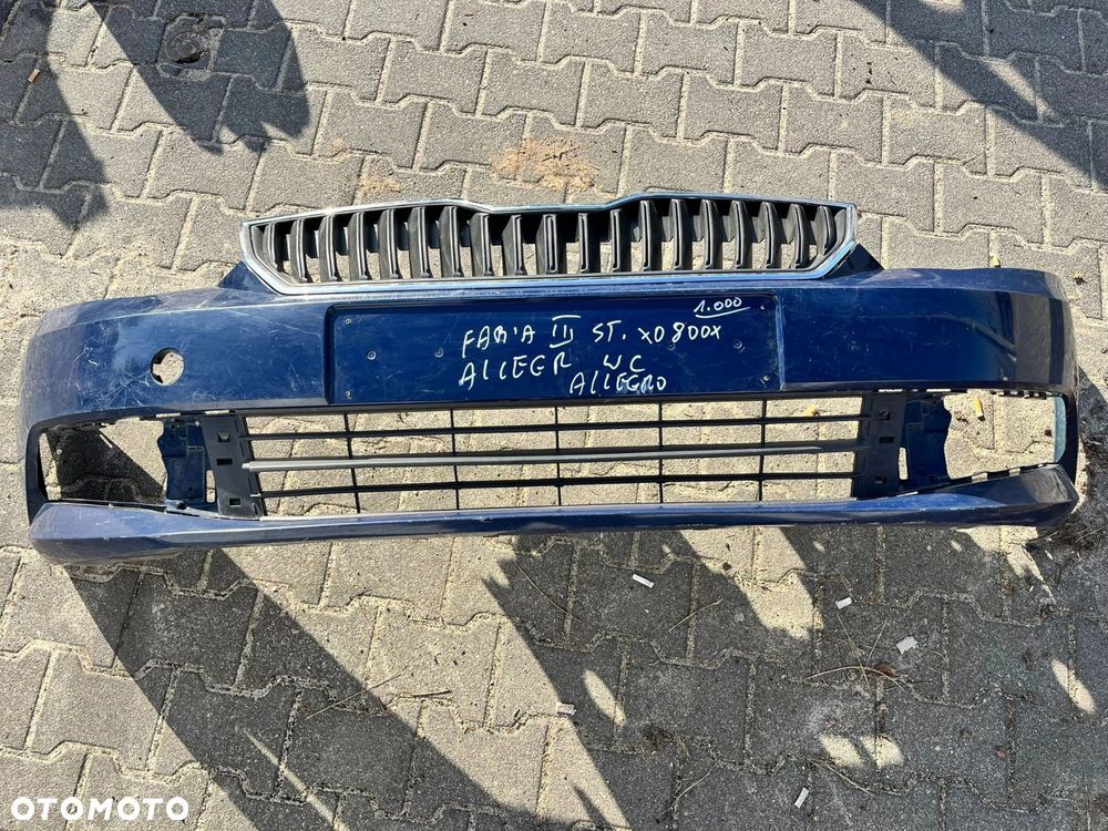 Zderzak Przód Skoda Fabia 3 III Przed Lift 2014-2018r - 1