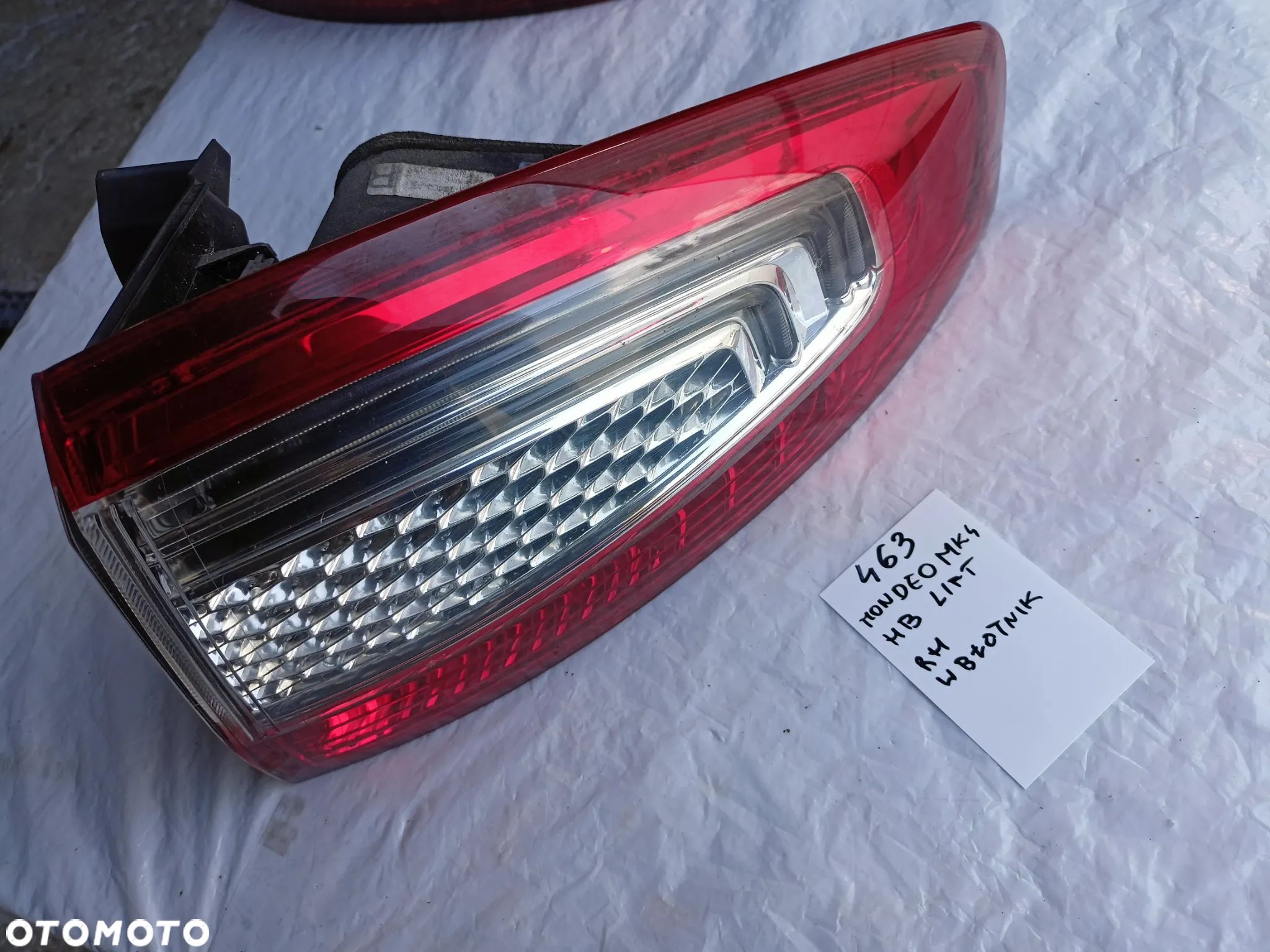 LAMPA TYŁ TYLNA PRAWA MONDEO MK4 LIFT HB - 1