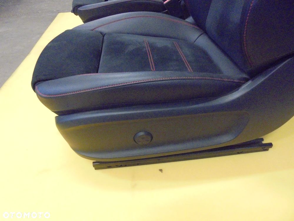 MERCEDES A KLASA W177 AMG FOTELE KANAPA BOCZKI SKORA ALCANTARA - 3