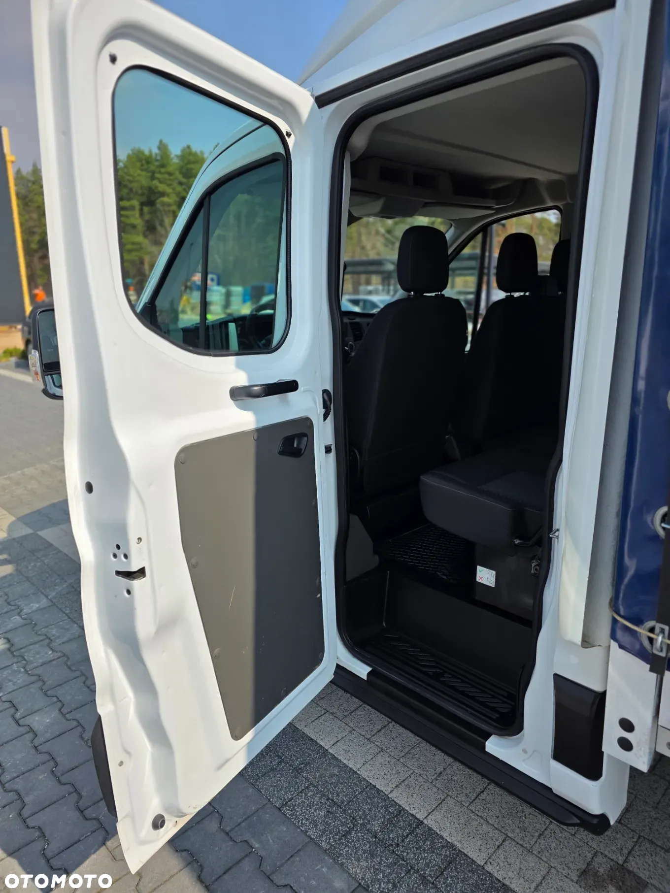Ford Transit DOKA Dubel Kabina 350 2.0 EcoBlue 7 Osobowy BEZWYPADKOWY  z Polskiego Salonu SERWISOWANY Bardzo ładny Egzemplarz , Pełna Faktura Vat 23% - 27