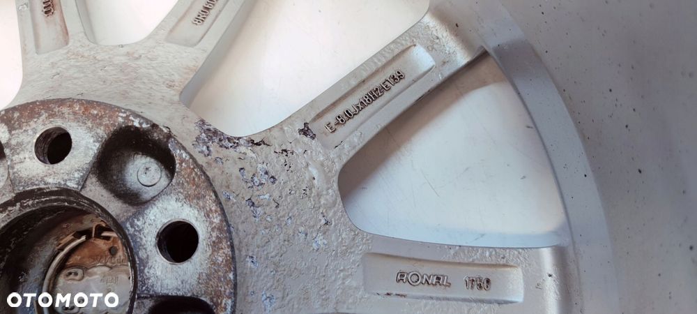 FELGA FELGI KOMPLET AUDI A4 A5 Q5 A6 8J R18 ET39 8R0601025C - 10
