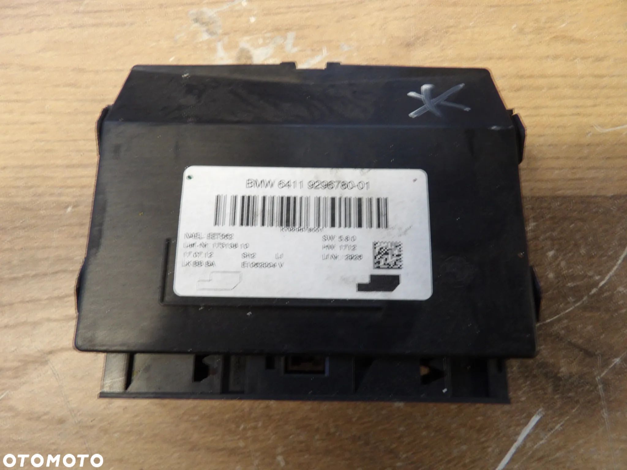 BMW - F20,F30 - MODUŁ , STEROWNIK KLIMATYZACJI - 9296780 - 1
