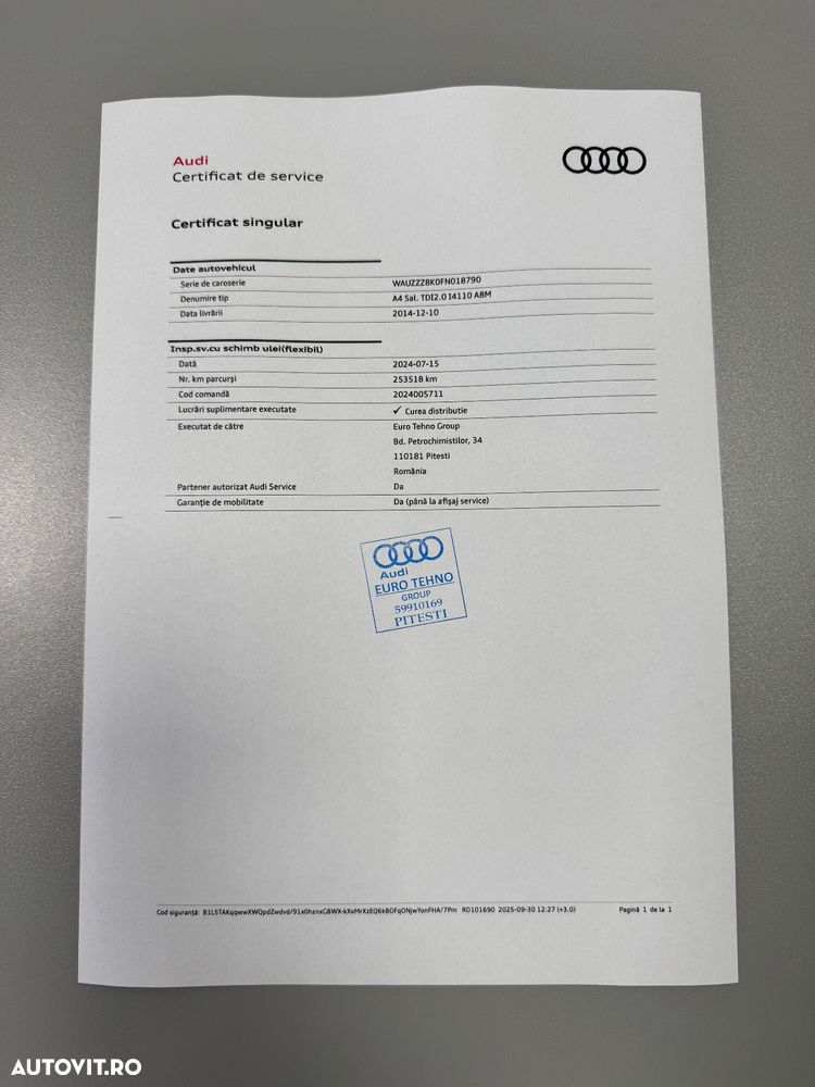 Audi A4 Avant 2.0 TDI Multitronic - 9