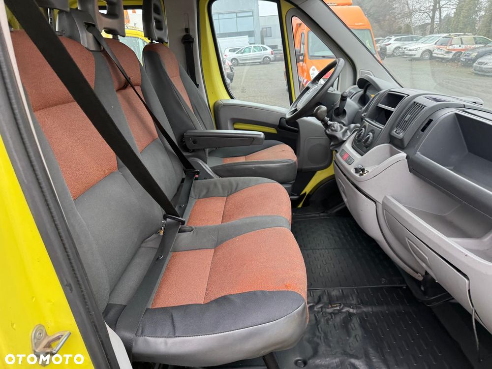 Fiat Ducato 2.3JTD Wywrotka Brygadówka Hak 3 Tony 7 Osobowa Klima Kiper I wł. - 21