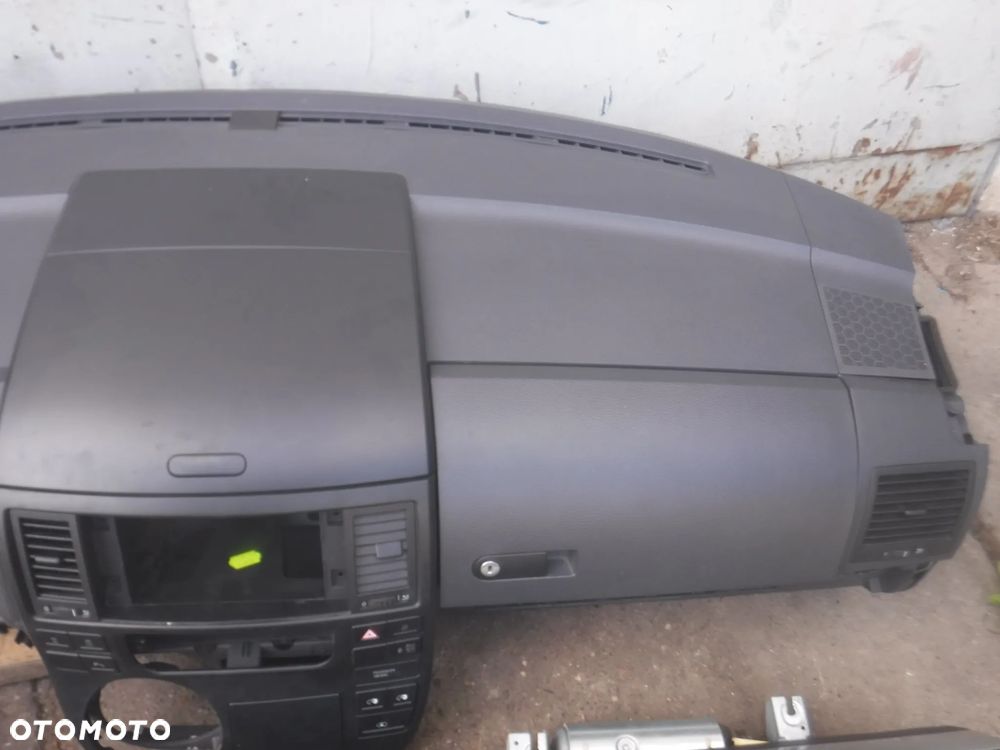 Vw T5 Lift multivan deska pulpit konsola kierownica air bag dywan kpl - 5