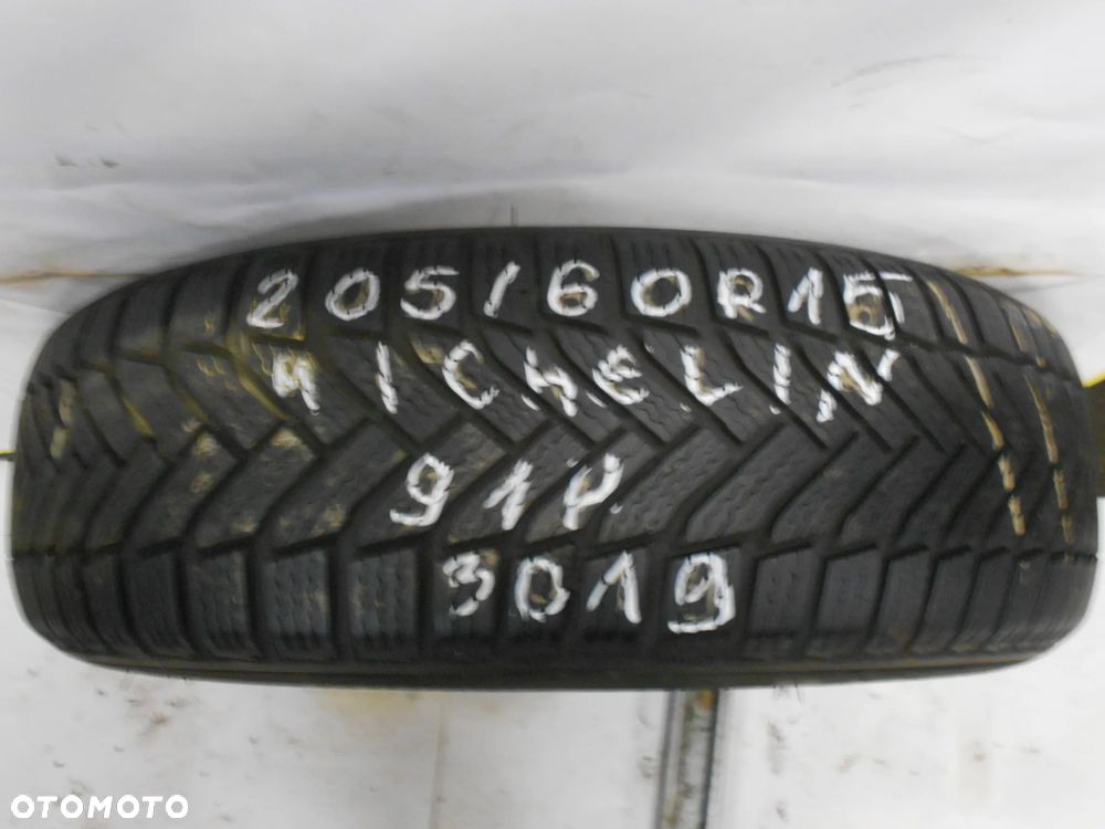 OPONA POJEDYNKA 205/60r15 MICHELIN ALPIN 6 DOT 3019 8MM - 1