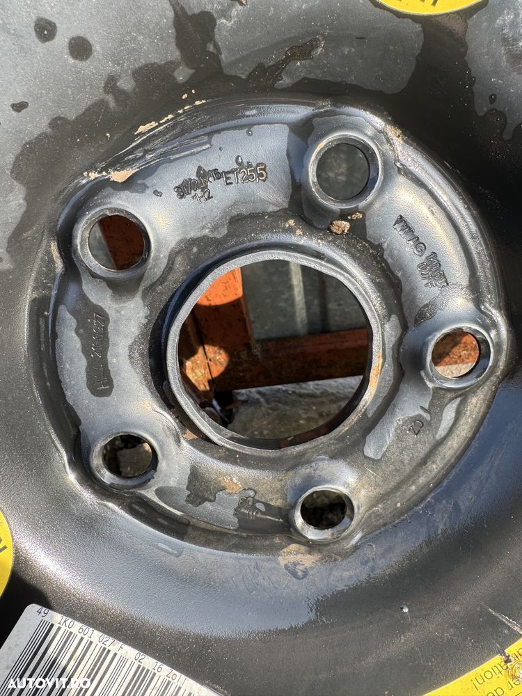 Roata de Rezerva slim volkswagen audi mercedes seat skoda r16 - 4