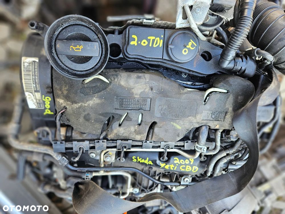 Audi A3 VW Golf Touran Passat Seat Altea 2.0 TDI silnik CFF CBD - 5