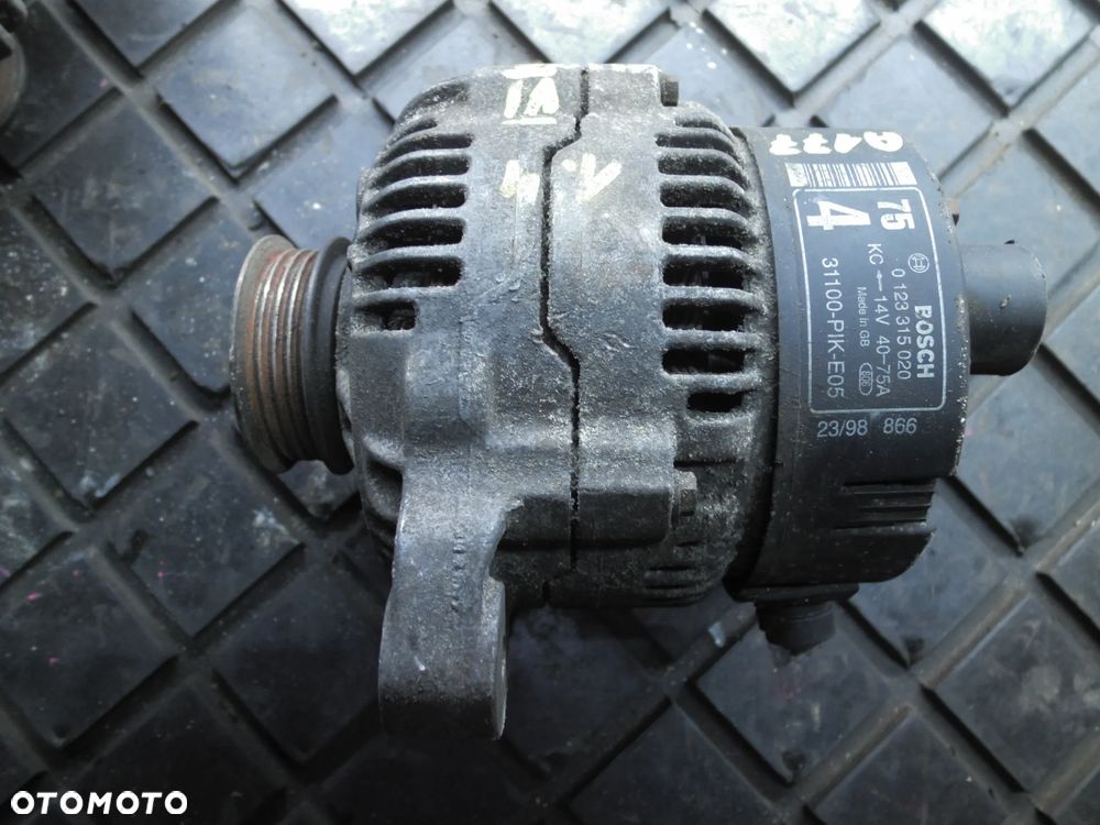 ALTERNATOR BOSCH CIVIC VI 1.4 0123315020 POSIADAM 2 SZT - 1