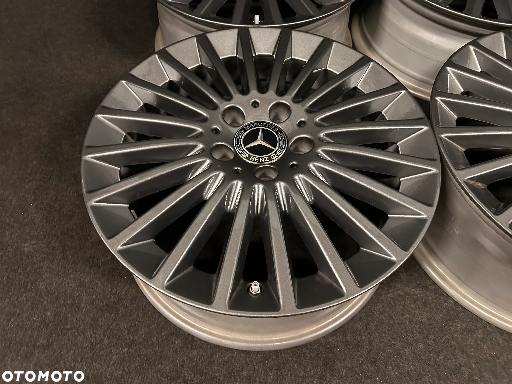 Alufelgi Mercedes C-Klasa W205, W204, E-Klasa W212, W213 17 cali 5x112 4szt. Ładne z czujnikami! - 6