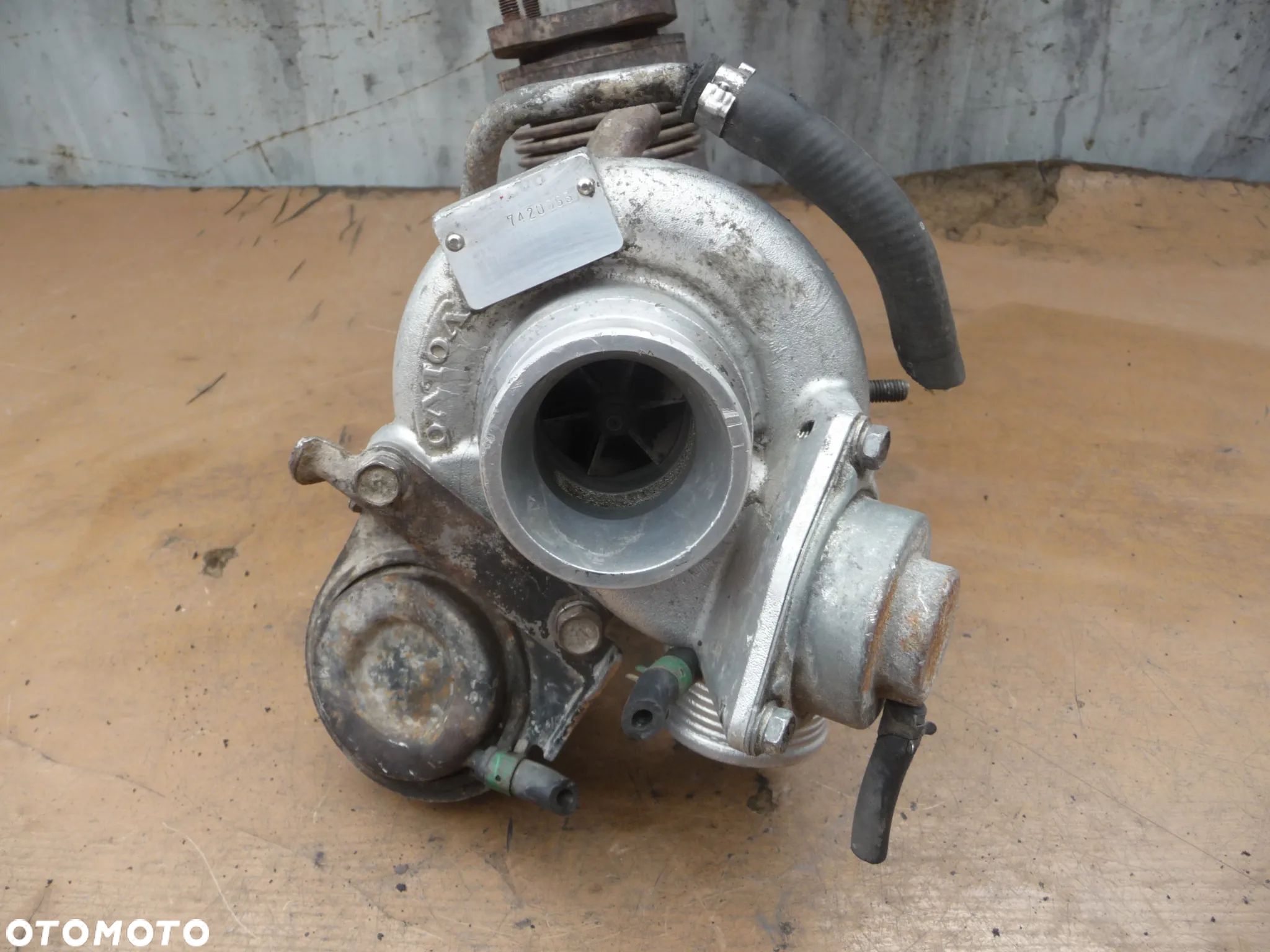 VOLVO S40 V40 95-04 1.9T4 S60 S80 V70 2.5T TURBO BENZYNA TURBINA TURBOSPRĘŻARKA 49377-06000 - 1