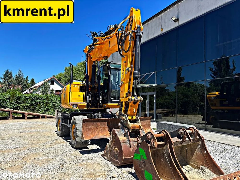 JCB JS 145 WTT4 I KOPARKA KOŁOWA 2016R. | S 130 160 313 315 CAT KOMATSU PW 140 - 9