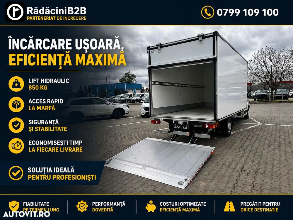 Opel Movano BOX marfuri generale cu lift 750 kg - 7