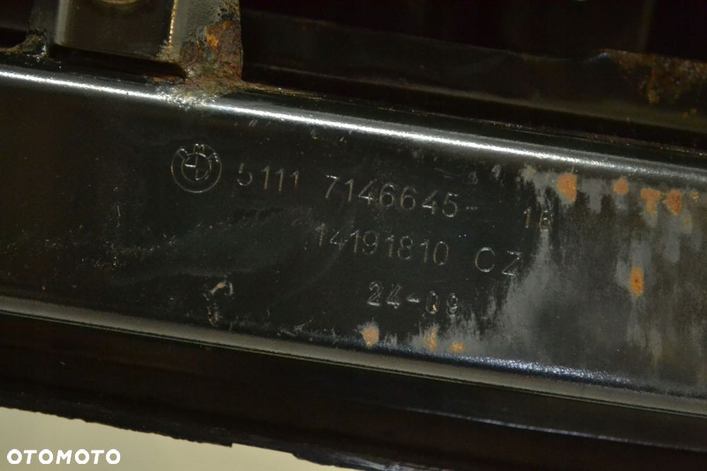 BMW E90 E91 LIFT PAS PRZEDI BELKA WZMOCNIENIE CZOŁOWE 7146645 - 6