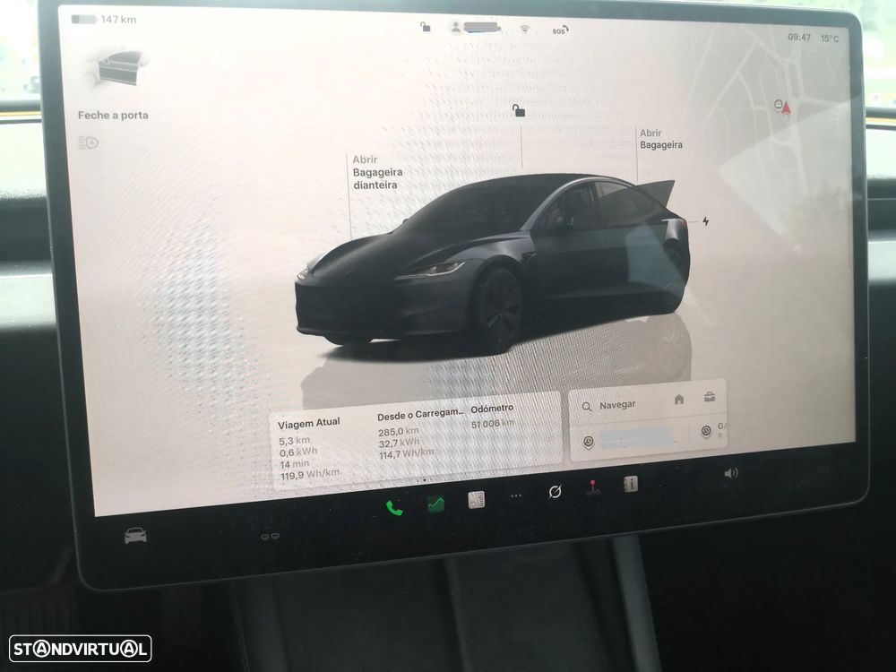 Tesla Model 3 Tração Traseira Premium - 9